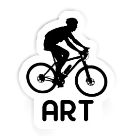 Sticker Art Biker Image