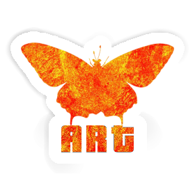 Sticker Butterfly Art Image