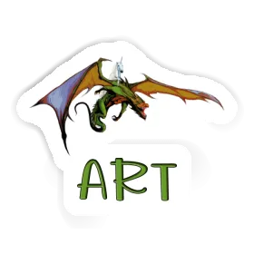 Sticker Dragon Art Image