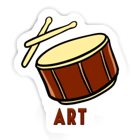 Art Sticker Drumm Image