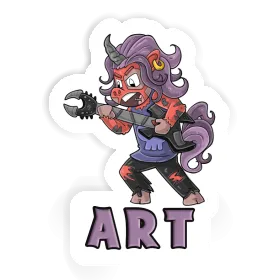 Autocollant Art Rockeuse Image