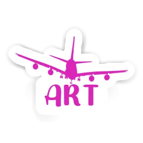 Avion Autocollant Art Image