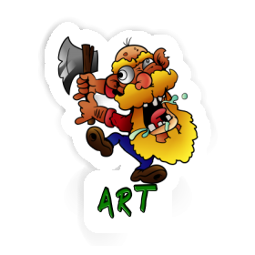 Sticker Art Forester Image