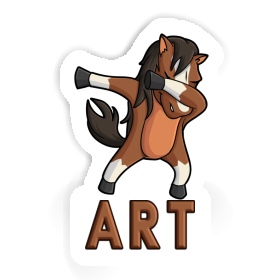 Aufkleber Art Pferd Image