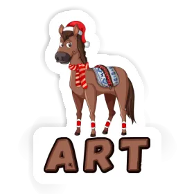 Aufkleber Pferd Art Image