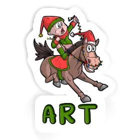 Art Aufkleber Pferd Image