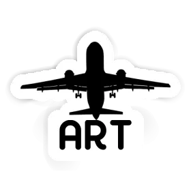 Autocollant Jumbo-Jet Art Image