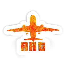Art Autocollant Jumbo-Jet Image