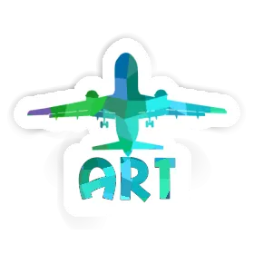 Autocollant Art Jumbo-Jet Image