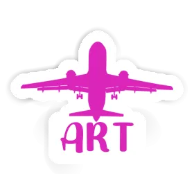 Jumbo-Jet Autocollant Art Image
