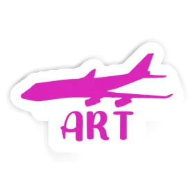 Jumbo-Jet Autocollant Art Image