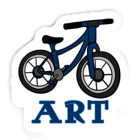 Sticker Art Bicycle Image