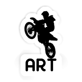 Aufkleber Art Motocross-Fahrer Image