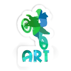 Aufkleber Art Motocross-Fahrer Image