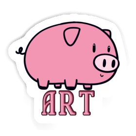 Sticker Art Schwein Image