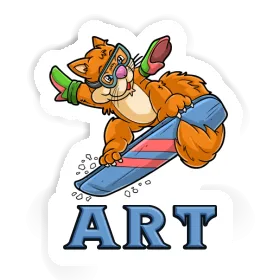 Art Aufkleber Ridergirl Image