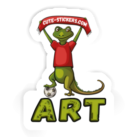 Eidechse Aufkleber Art Image