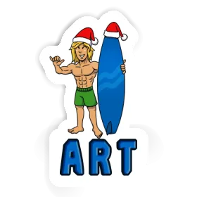 Surfer Aufkleber Art Image
