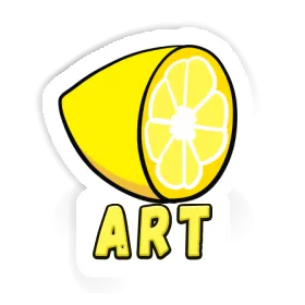 Art Sticker Citron Image