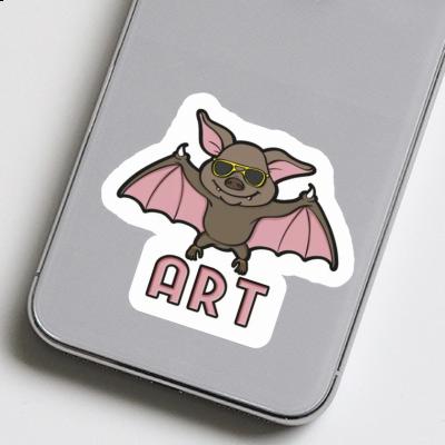Sticker Art Bat Notebook Sticker Art Bat Gift package Image
