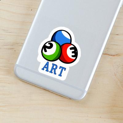 Sticker Billiard Ball Art Laptop Sticker Billiard Ball Art Laptop Image