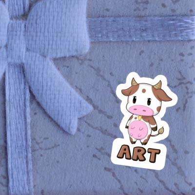 Art Sticker Cow Art Sticker Cow Image