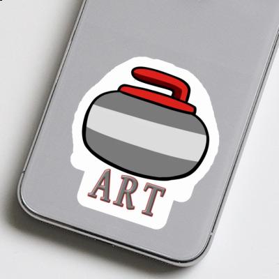 Aufkleber Curlingstein Art Gift package Image