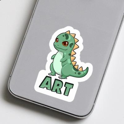 Sticker Art T-Rex Notebook Sticker Art T-Rex Gift package Image