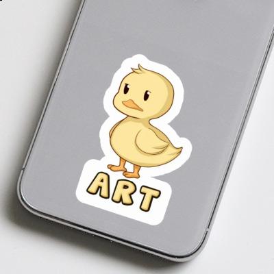 Art Sticker Duck Art Sticker Duck Image