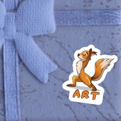 Aufkleber Art Yoga-Eichhörnchen Notebook Aufkleber Art Yoga-Eichhörnchen Gift package Image