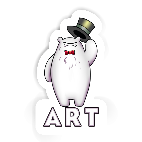 Sticker Art Eisbär Notebook Sticker Art Eisbär Gift package Image