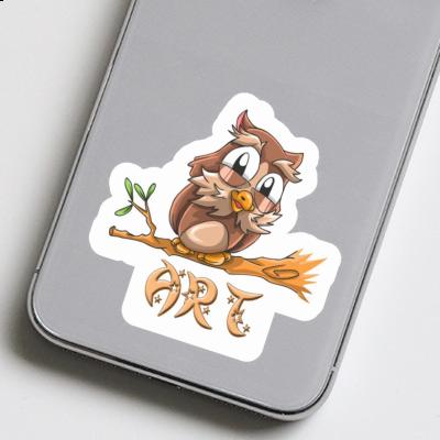 Art Sticker Owl Art Sticker Owl Image