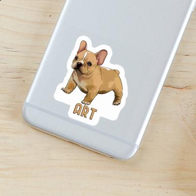 Art Sticker French Bulldog Laptop Art Sticker French Bulldog Laptop Image
