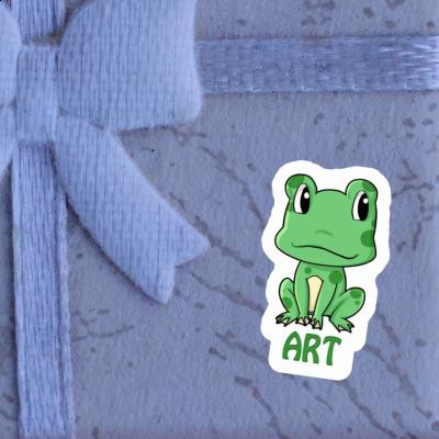 Art Sticker Frog Image