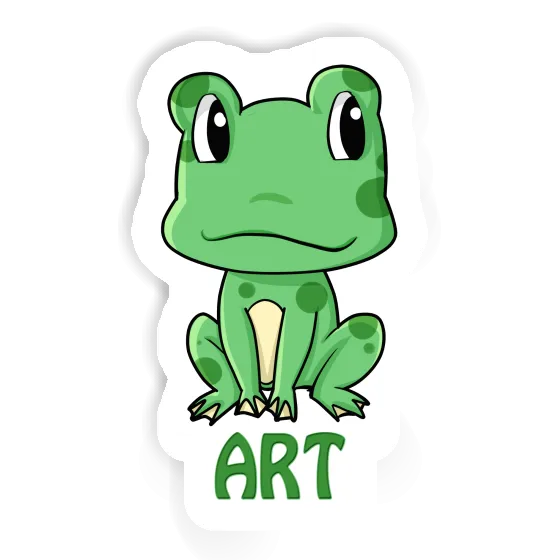 Art Sticker Frog Gift package Image