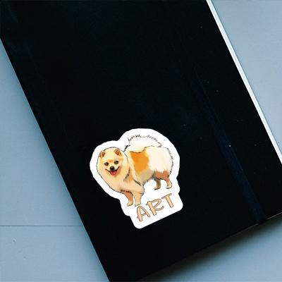 German Spitz Sticker Art Notebook German Spitz Sticker Art Notebook Image