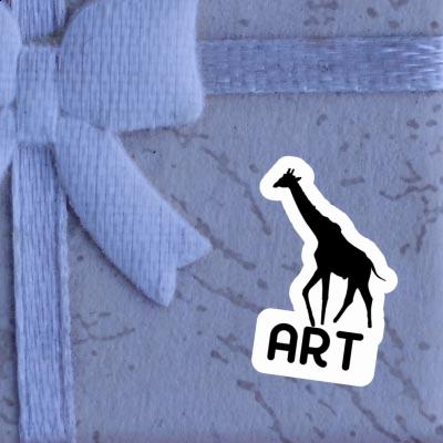 Sticker Art Giraffe Laptop Sticker Art Giraffe Laptop Image