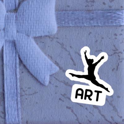Art Autocollant Gymnaste Notebook Art Autocollant Gymnaste Notebook Image