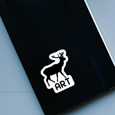 Art Aufkleber Hirsch Image