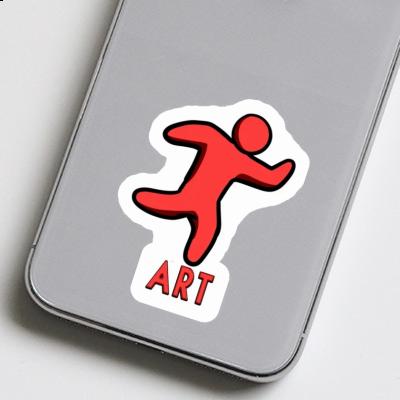 Autocollant Art Coureur Notebook Autocollant Art Coureur Gift package Image