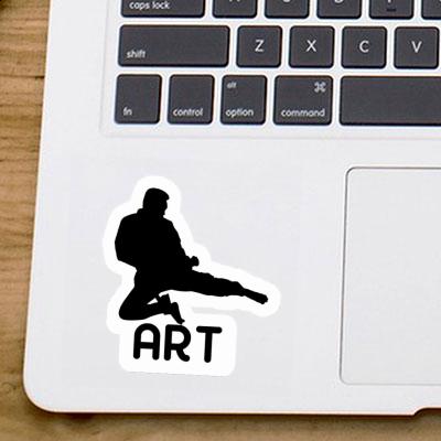 Art Sticker Karateka Notebook Art Sticker Karateka Notebook Image