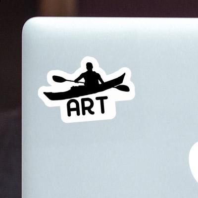 Kayakiste Autocollant Art Notebook Image