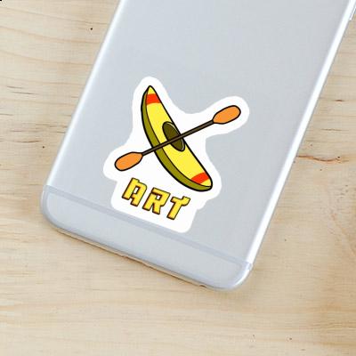 Art Sticker Canoe Laptop Art Sticker Canoe Laptop Image