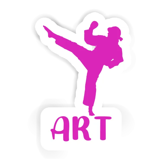 Art Aufkleber Karateka Notebook Art Aufkleber Karateka Gift package Image