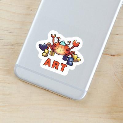 Crabe Autocollant Art Notebook Crabe Autocollant Art Gift package Image
