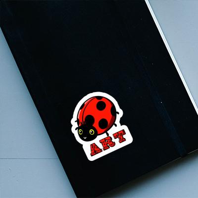 Sticker Art Ladybug Notebook Sticker Art Ladybug Gift package Image