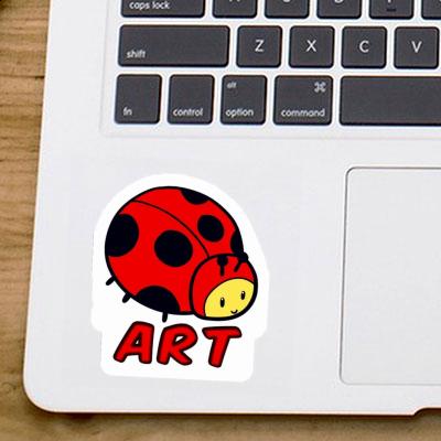 Autocollant Coccinelle Art Notebook Autocollant Coccinelle Art Gift package Image