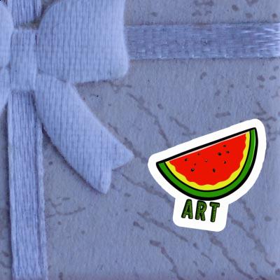 Melon Sticker Art Laptop Image