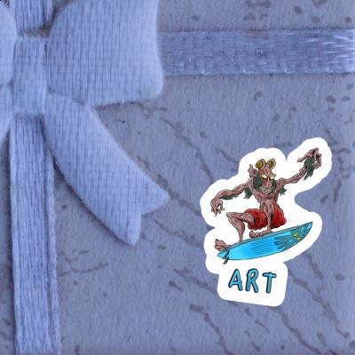 Sticker Waverider Art Notebook Sticker Waverider Art Gift package Image
