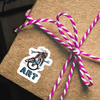 Sticker Art Mountainbiker Notebook Sticker Art Mountainbiker Notebook Image